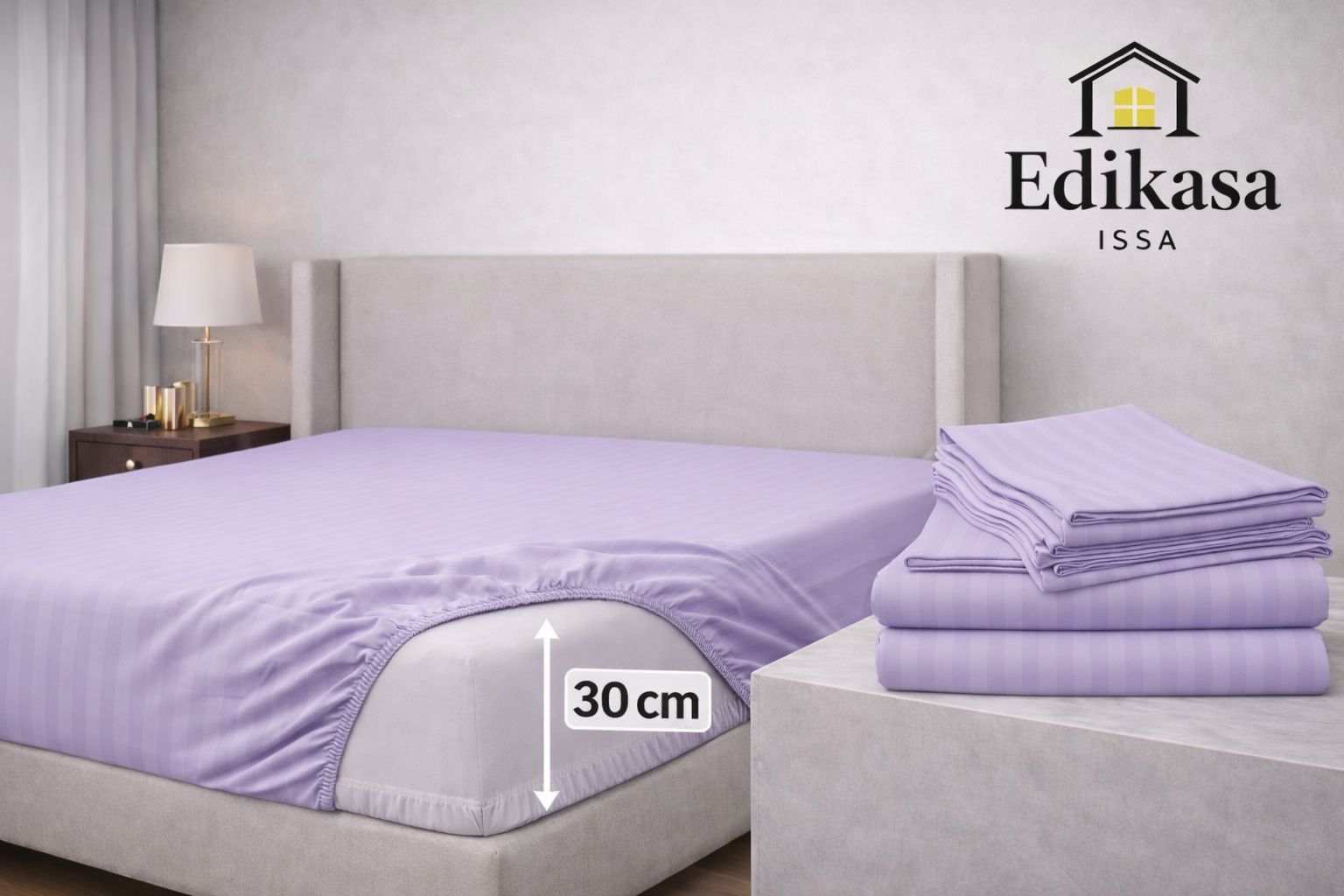 Sábanas Deluxe Morada