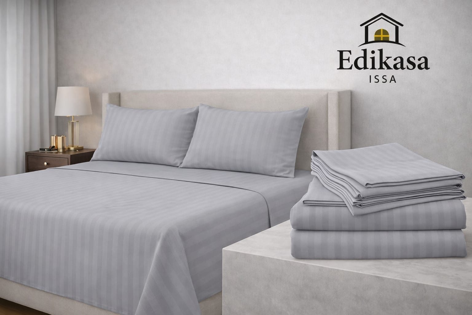 Sábanas unicolor Gris