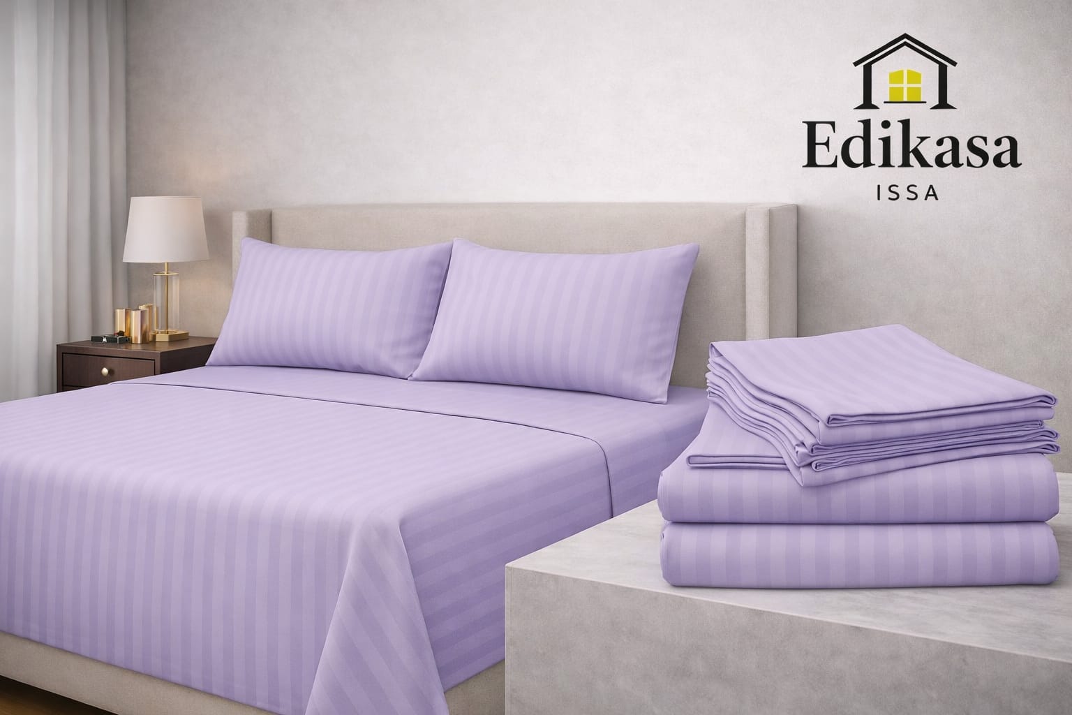 Sábanas unicolor Morada