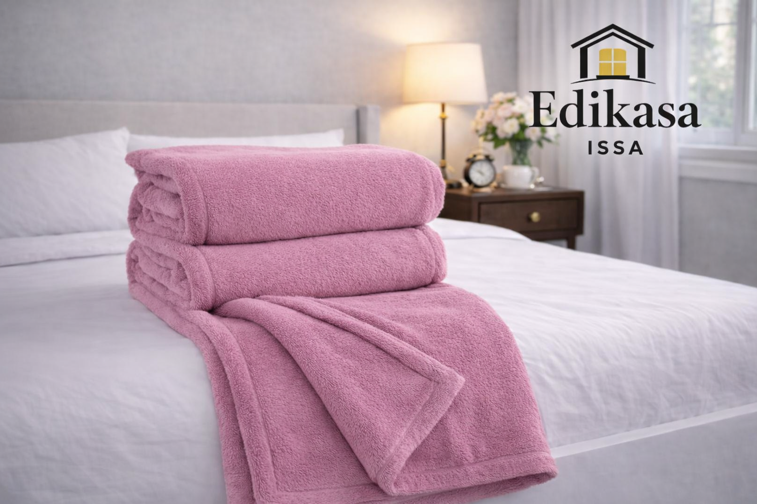 Cobijas unicolor Rosada