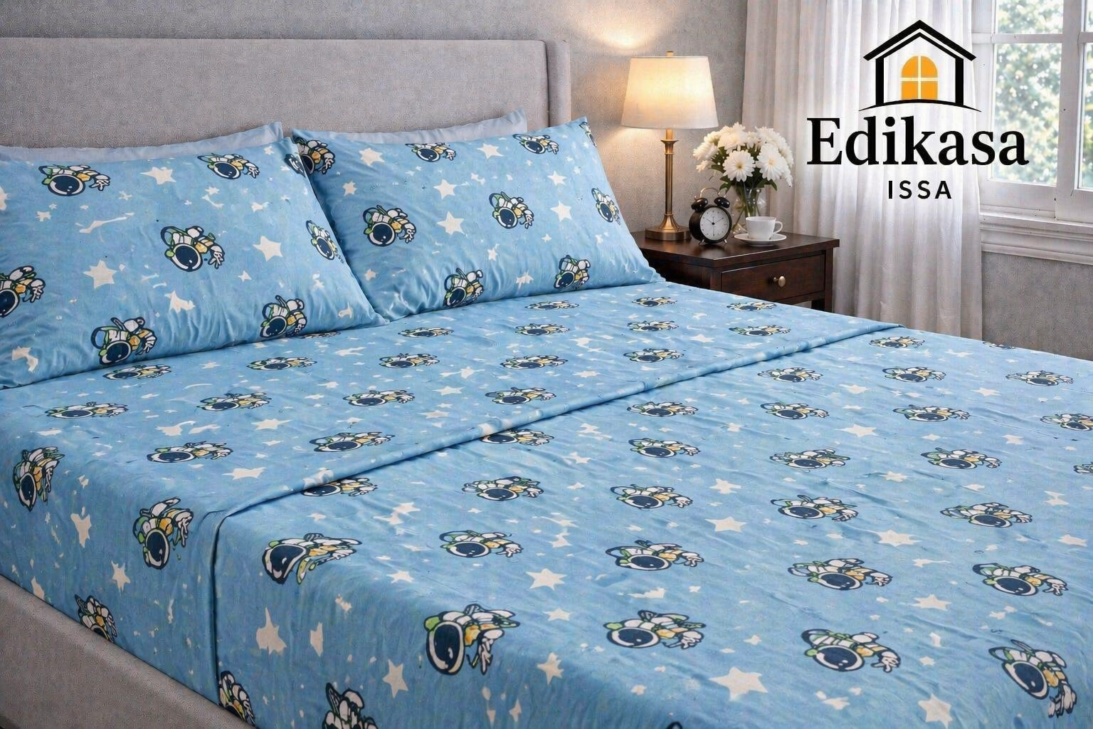 Sábanas estampadas Gris